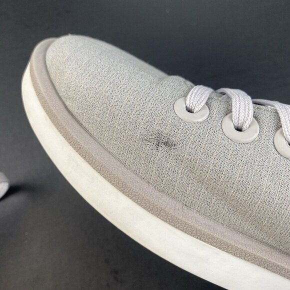 Allbirds Shoe Women’s Size 8 Wool Piper Woven Sneaker Lace Canvas Comfort Used - Picture 6 of 16